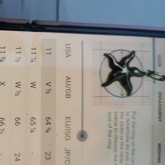 Starfish  Gold Pendant - Picture 3 of 4